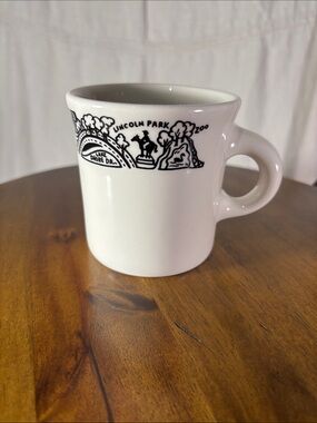 Vintage Chicago Skyline Diner Mug Heavy Ceramic